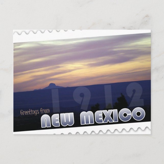 Neuer Staat Mexiko 100 Jahre Postkarte 1912 (Vorderseite)