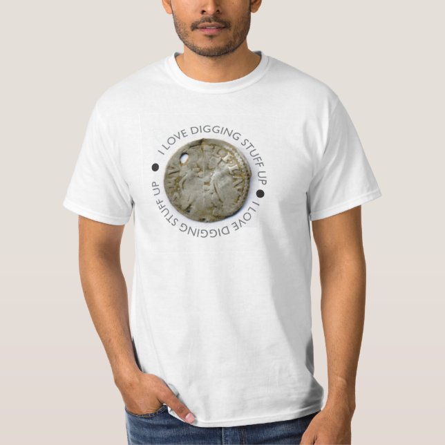 Neuer T - Shirt zur Metallerkennung (Vorderseite)