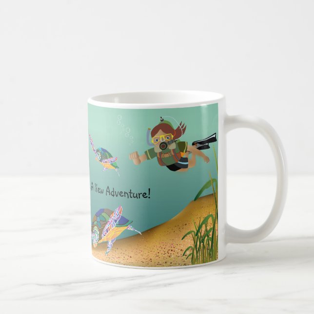 Neuer Tag! Tasse (Rechts)