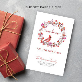 Neuer Termin für Zuhause-Feiertage Flyer