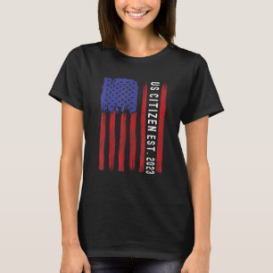 Neuer US-Staatsangehöriger Est 2023 Amerikanischer T-Shirt