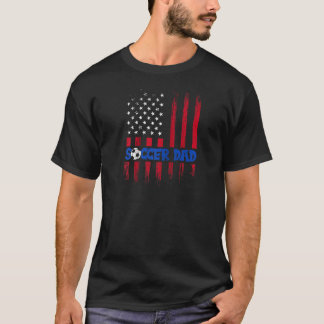 Neuer Vater zum ersten Mal Fußball Daddy Raglan Ba T-Shirt