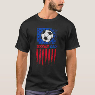 Neuer Vater zum ersten Mal Fußball-Daddy T-Shirt