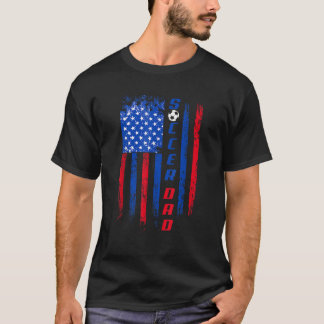 Neuer Vater zum ersten Mal Fußball-Daddy T-Shirt