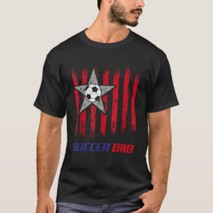 Neuer Vater zum ersten Mal Fußball-Daddy T-Shirt
