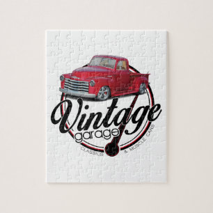 neuer Vintage-Garagen-LKW