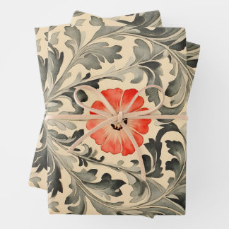 Neuer William Morris Geschenkpapier Set