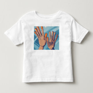 neuer wunderschöner weißer T - Shirt