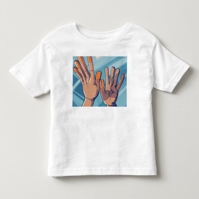 neuer wunderschöner weißer T - Shirt (Vorderseite)