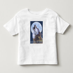 Neuer YorkHowling Wolf Kleinkind T-shirt