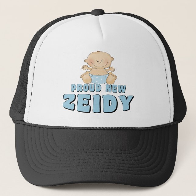 NEUER Zeidy Boy Truckerkappe (Vorderseite)