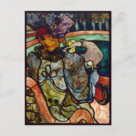 Neuer Zirkus Papa Chrysanthemum Toulouse-Lautrec Postkarte