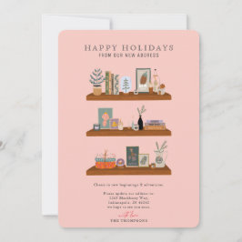 Neuer Zuhause Holidays Shelf Lachs Ankündigung übe