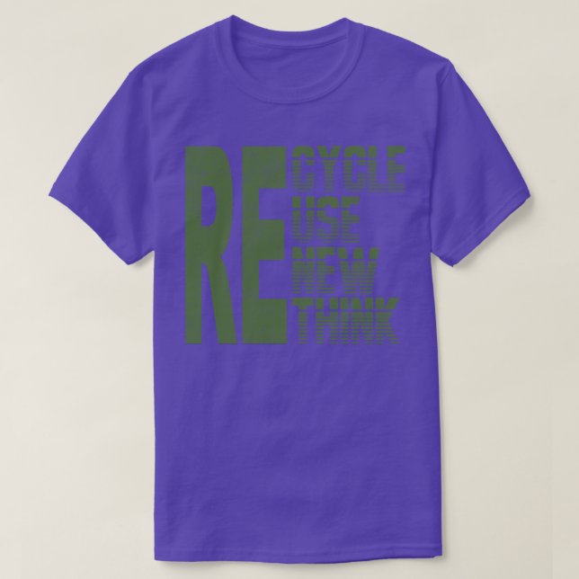 Neuer Zyklus Verwendung neuer Denkansätze 1 T-Shirt (Design vorne)