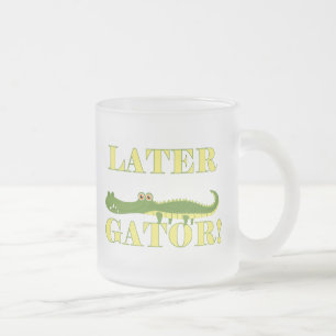 Neuerer Alligator Mattglastasse
