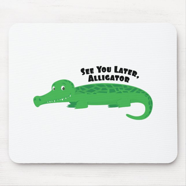 Neuerer Alligator Mousepad (Vorne)