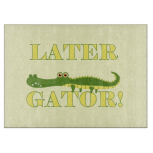 Neuerer Alligator Schneidebrett