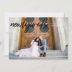 Neuerscheinungen B Horizontal 3 Foto Hochzeitsempf Einladung