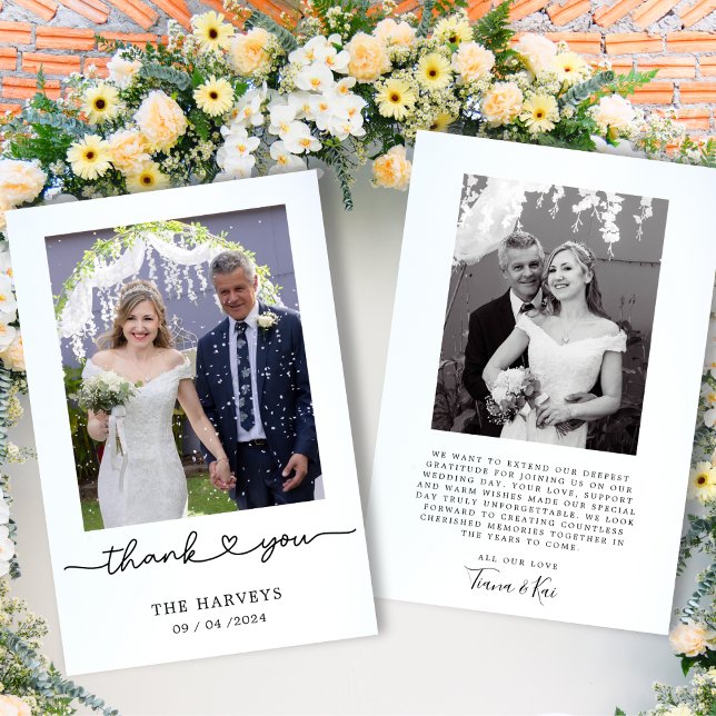 Neuerscheinungen Minimalistische Einfache Typograf Dankeskarte (Von Creator hochgeladen)