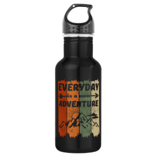 Neues Abenteuer-Geschenk für Wanderfreunde im Retr Edelstahlflasche