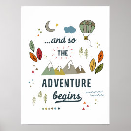 Neues Adventure Inspiration Travel Zitat Neue Zuha Poster