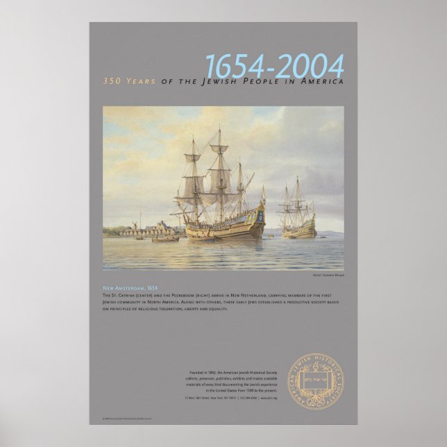 Neues Amsterdam Poster (Vorne)
