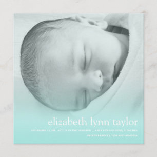 Neues Baby Ankündigung