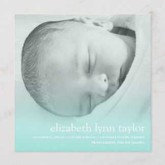 Neues Baby Ankündigung