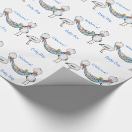 Neues Baby - Babyparty-Geschenk Geschenkpapier