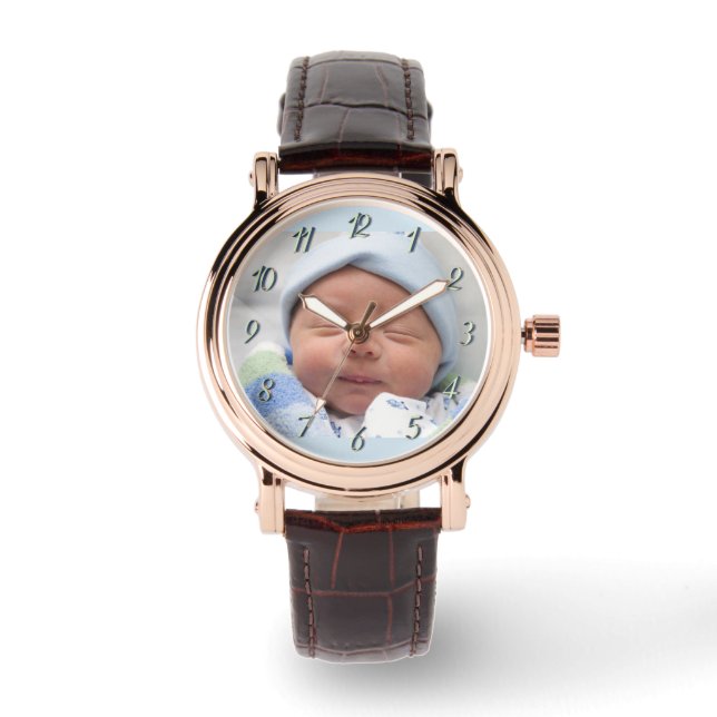 Neues Baby Custom Watch 336 von Zazz_it Armbanduhr (Vorderseite)