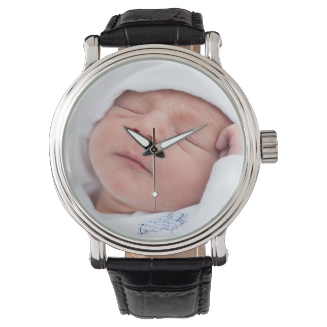 Neues Baby-Foto eWatch Armbanduhr (Vorderseite)