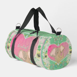 Neues Baby Gear mit/Elefanten Herz drucken Nähtasc Duffle Bag