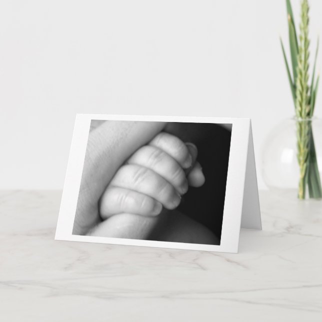 Neues Baby Karte (Vorderseite)