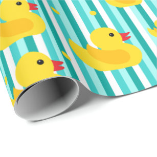 Neues Baby Niedlich Rubber Ducks Babydusche Party Geschenkpapier