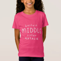 neues Babygeschenk der bestest mittleren Schwester