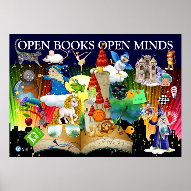 Neues besseres Lehrerlesen - Literaturplakat Poster (Vorne)