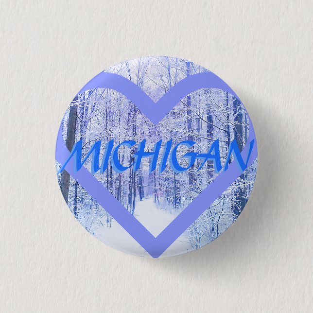 NEUES BUTTON MICHIGAN-WINTER-PERIHEART (Vorderseite)