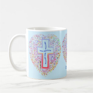 Neues christliches Kreuz-Mug Kaffeetasse