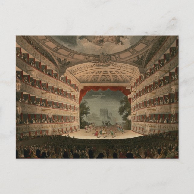 Neues Covent Garden Theater Postkarte (Vorderseite)