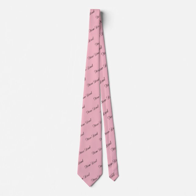 NEUES DAD PINK KRAWATTE (Vorderseite)