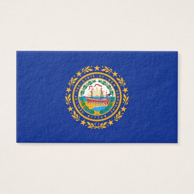 Neues Design der Hampshire State Flag (Vorderseite)