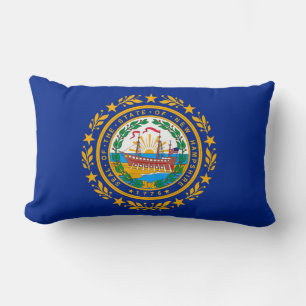 Neues Design der Hampshire State Flag Lendenkissen