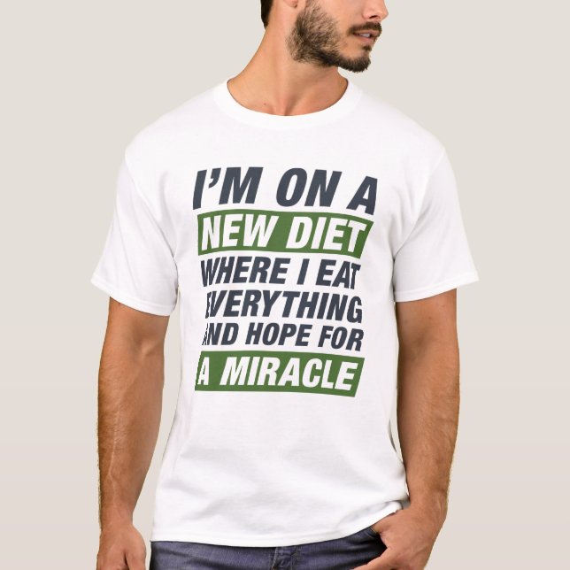Neues Diätwunder T-Shirt (Vorderseite)