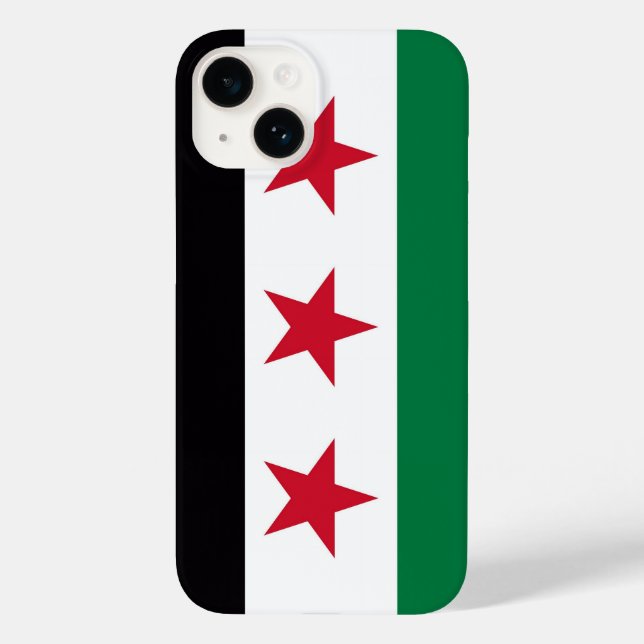 Neues Flaggensymbol in Syrien Case-Mate iPhone 14 Hülle (Rückseite)