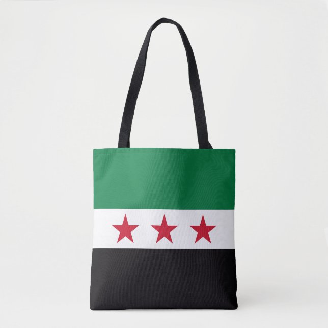 Neues Flaggensymbol in Syrien Tasche (Vorderseite)