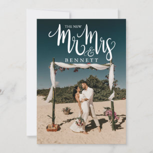 Neues Foto Elopement Einladung