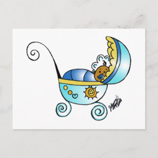neues geborenes Baby Postkarte