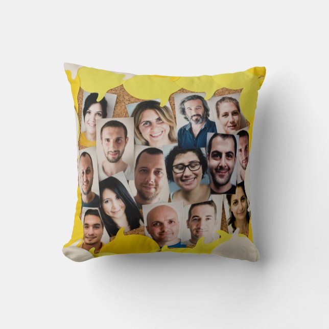 neues, gelbes Kissendesign Kissen (Vorderseite)