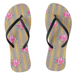 Neues Geschenk für Zuhause Florale Outlet-Abdeckun Flip Flops