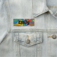 Neues Groove Retro Trippy Abstraktes Muster